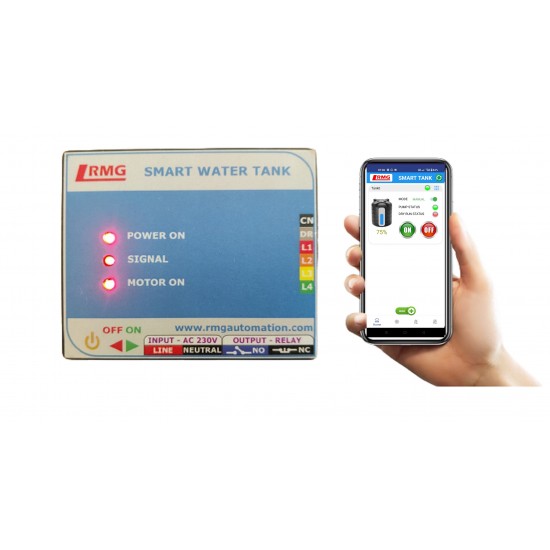 IoT/Wi-Fi Based Smart Water Tank Level Monitoring & Control System