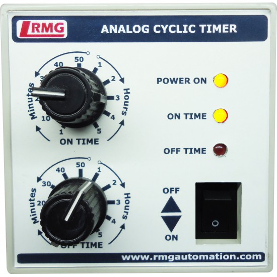 Analog Cyclic timer for Water Pump Motor