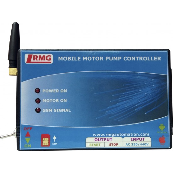 Single / Three Phase GSM Motor Pump controller (Mobile Motor Starter) Single / Three Phase GSM Motor Pump controller (Mobile Motor Starter)
