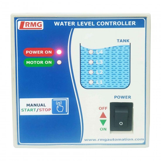 Automatic Water Level Controller With Indicator for Motor Pump Upto 1.5 HP Automatic Water Level Controller With Indicator for Motor Pump Upto 1.5 HP