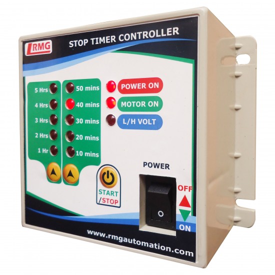 Stop Timer Controller for Water Pump Motor