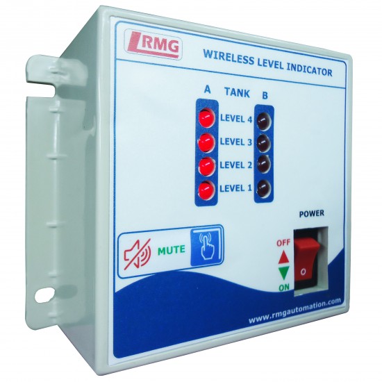 Wireless Multi-Tank Water Level Indication with Alarm