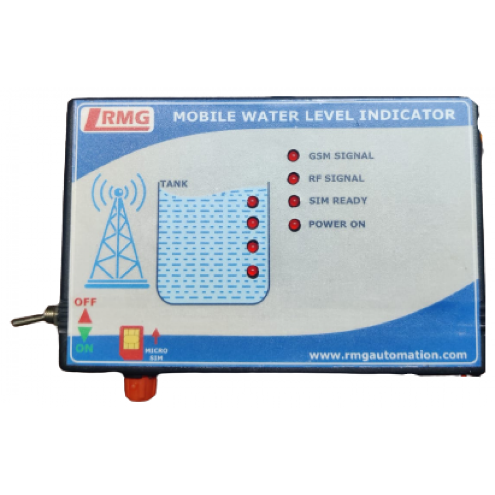 GSM+RF Wireless Water Tank Level Monitoring System