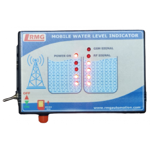 Water Level Indicator indicates the level of water in the overhead tank / under ground tank
