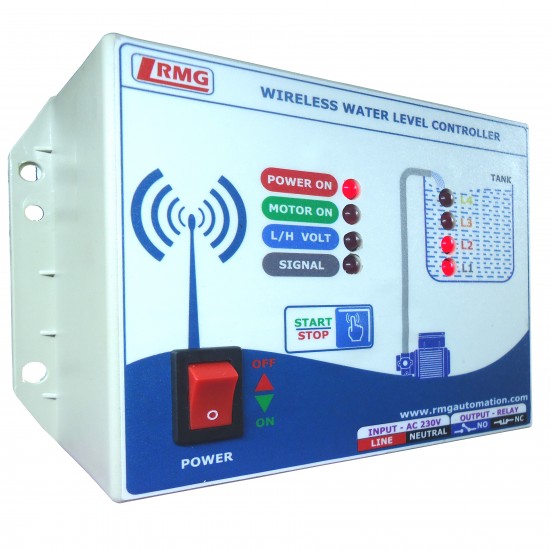 Wireless Automatic Water Level Controller with Indicator